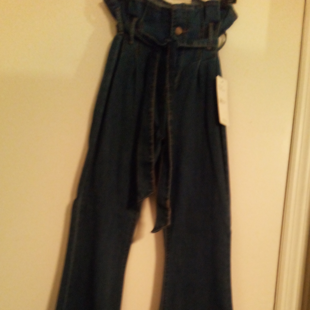 Wide leg jeans